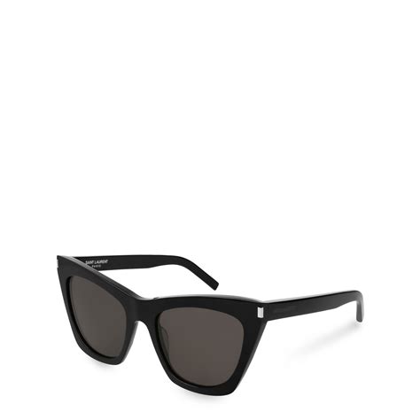 ysl sunglasses black logo|saint laurent sunglasses on sale.